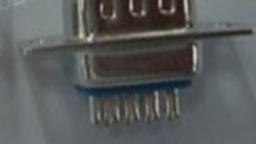 RS232 직렬 포트 헤드 DB9M 9 핀 DB9 수 와이어 본딩 와이어 파란색 플라스틱 커넥터-[14962577424]