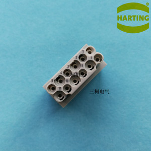 과부하 커넥터 09140122732 harting 하딩 모듈 12심 암삽 0.25-1.5mm